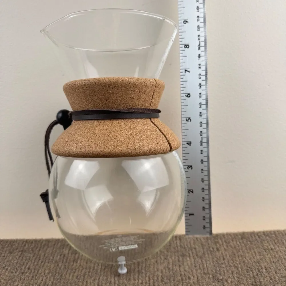 BODUM #157  Glass Pour Over Coffee Carafe Replacement Cork Band 8